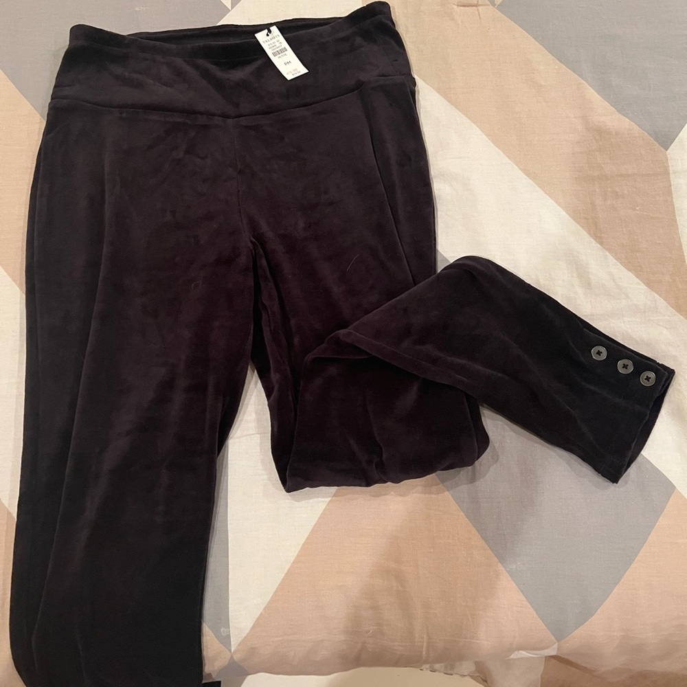 Talbots Velvet Leggings